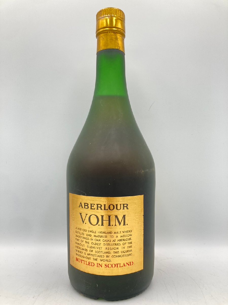 ST【同梱不可】ABERLOUR アベラワー 12年 VOHM 箱有 750ml 43% 未開栓 古酒 Z052459の画像3