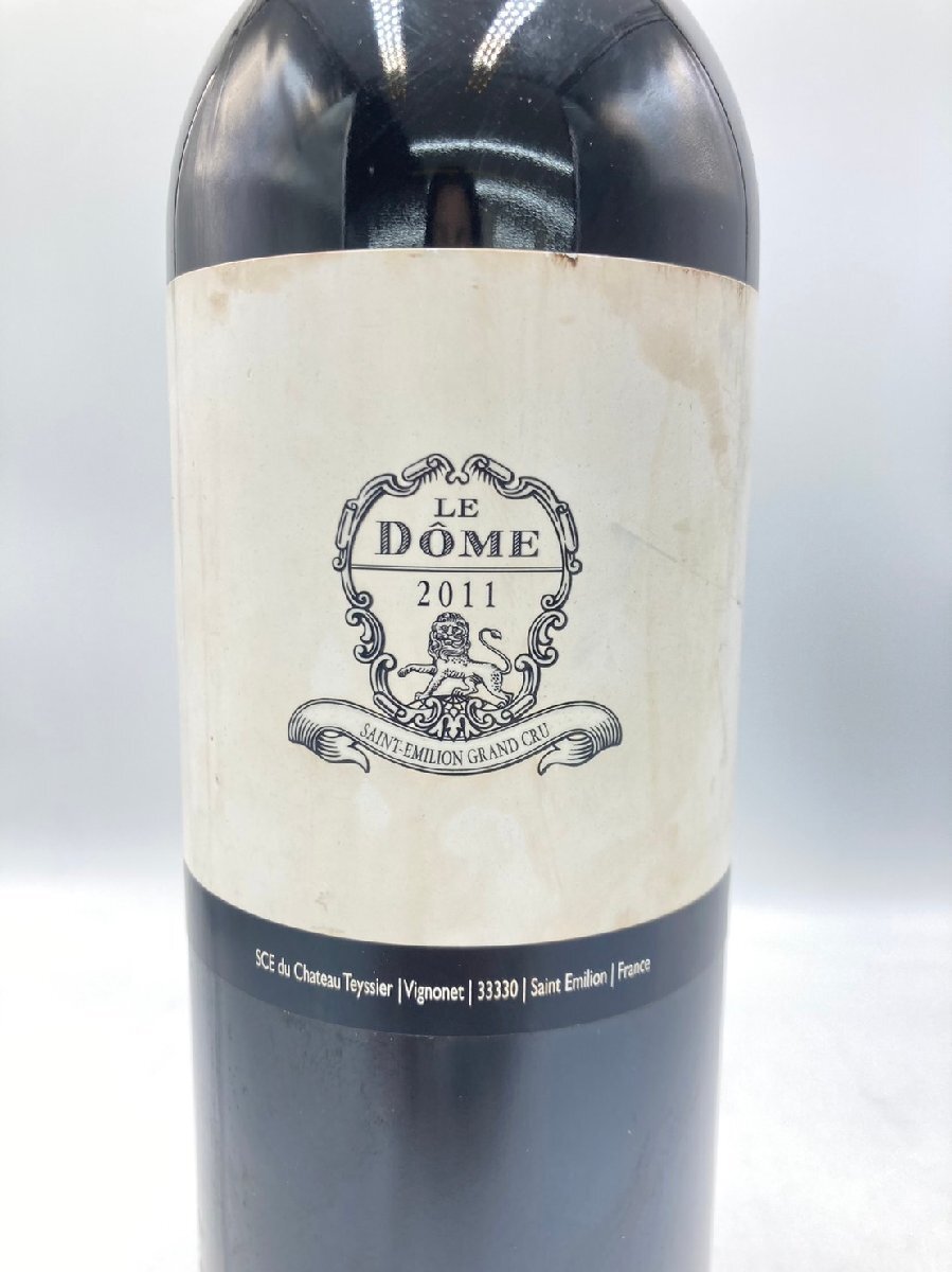 ST【同梱不可】LE DOME ルドーム 2011年 750ml 14％ 未開栓 古酒 Z052367の画像4