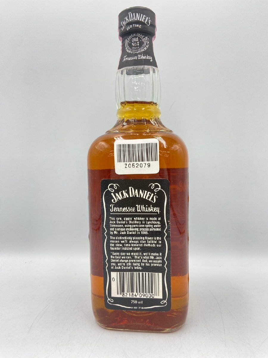 ST【同梱不可】JACK DANIEL'S ジャックダニエル オールドNo.7 750ml 45% 未開栓 古酒 Z052079_画像3