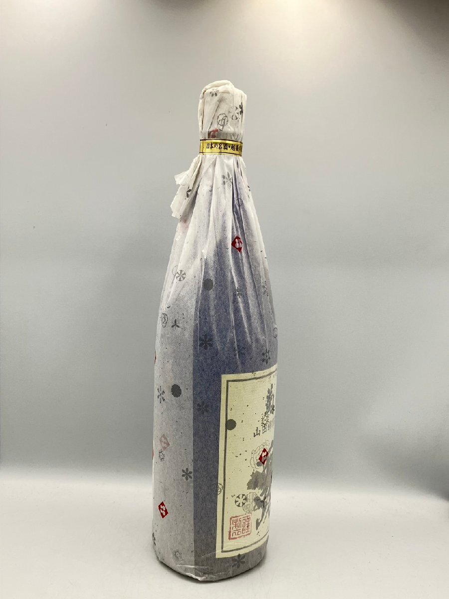 ST【同梱不可】菊姫 山田錦100％ 加賀の露 米焼酎 箱有 1800ml 25% 未開栓 古酒 Z053438_画像4