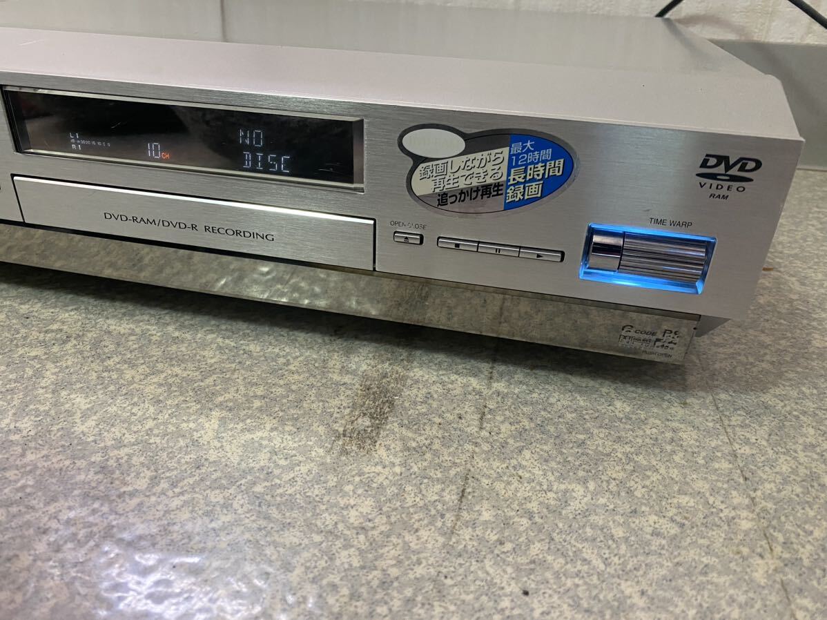 パナソニック Panasonic☆DVDレコーダーデッキ☆DMR-E20☆ジャンク_画像3