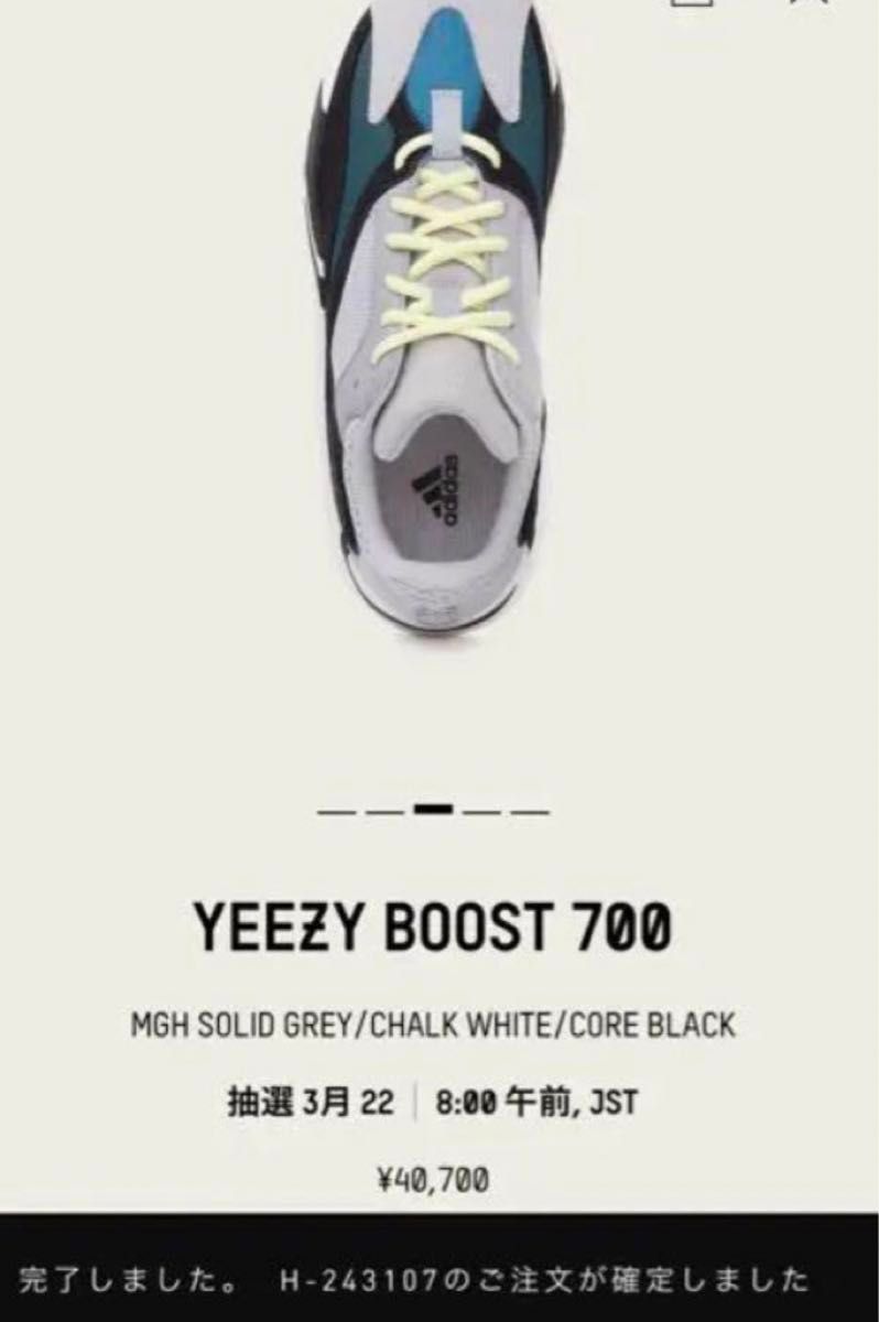 【高騰品】adidas YEEZY BOOST 700 "Wave Runner"  29 イージー ブースト