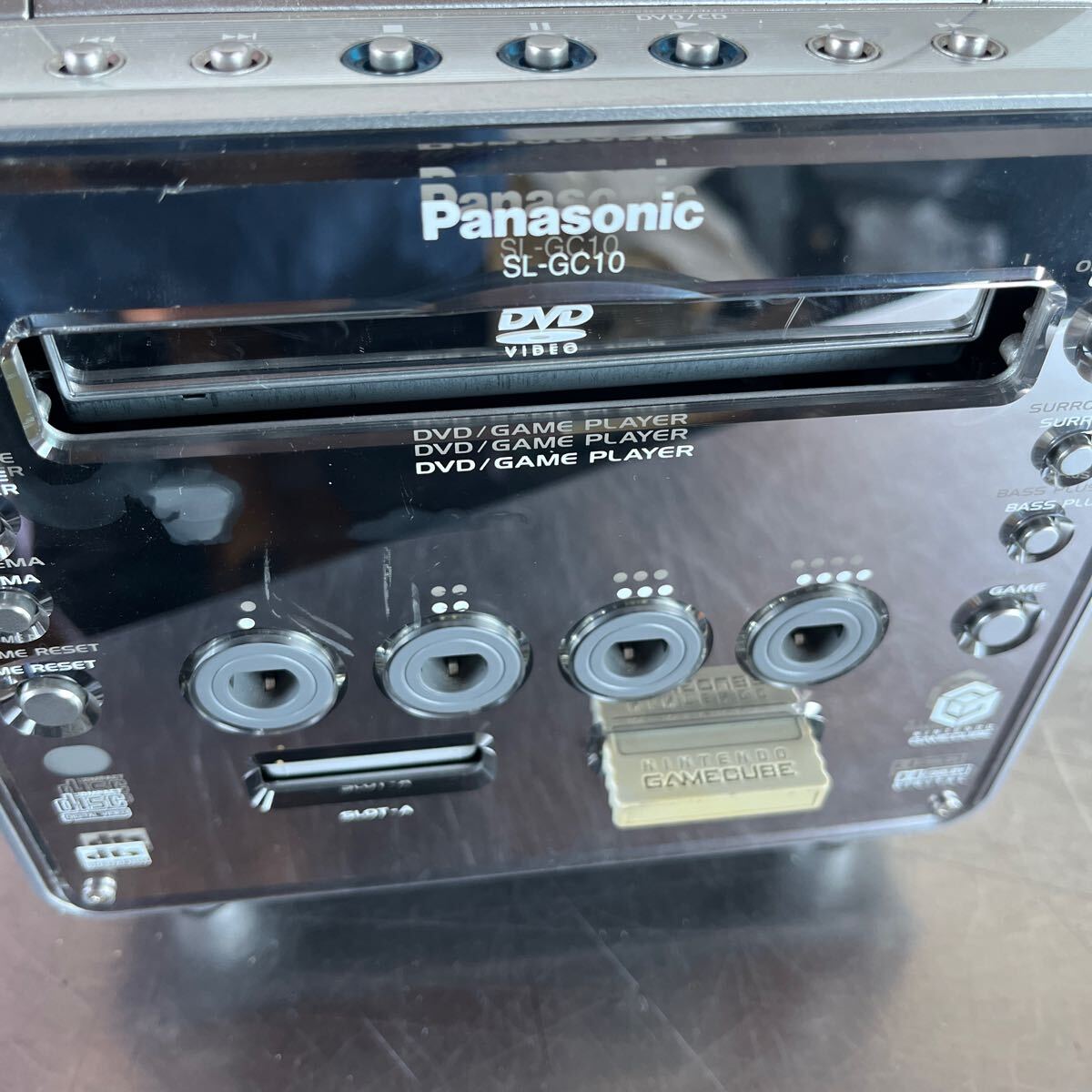 A/10 Panasonic /SL-GC10 CD/DVD プレーヤー ゲームキューブ 部品取り用_画像9