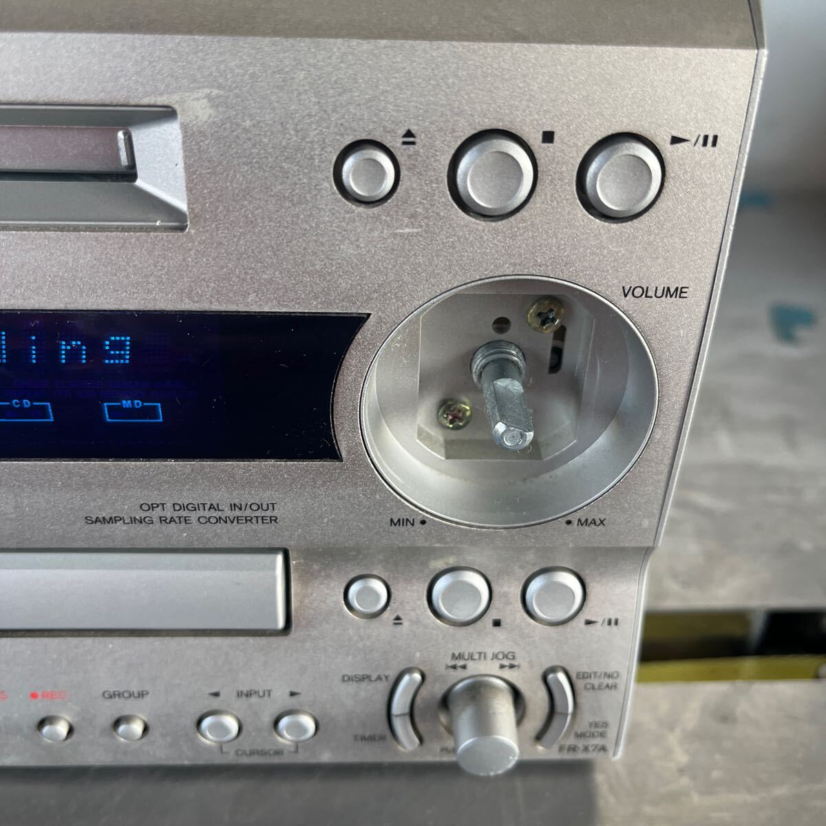 ONKYO CD MDチューナーアンプ FR-X7A _画像3