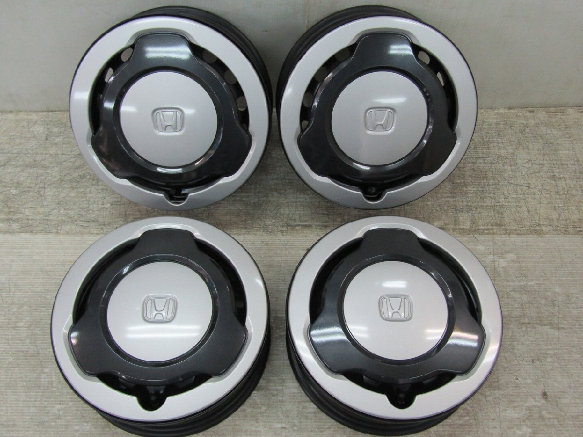 ホイールのみ 4本SET ホンダ N-VAN純正スチールホイール 12インチ×4J ET:+? PCD:100 4H ハブ径:約56mm_画像1