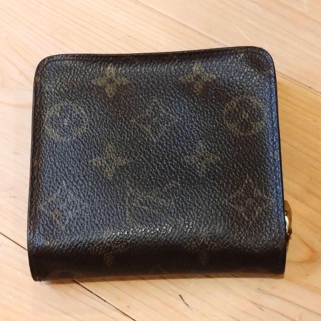 ルイヴィトン　LOUISVUITTON　モノグラム　2つ折り財布