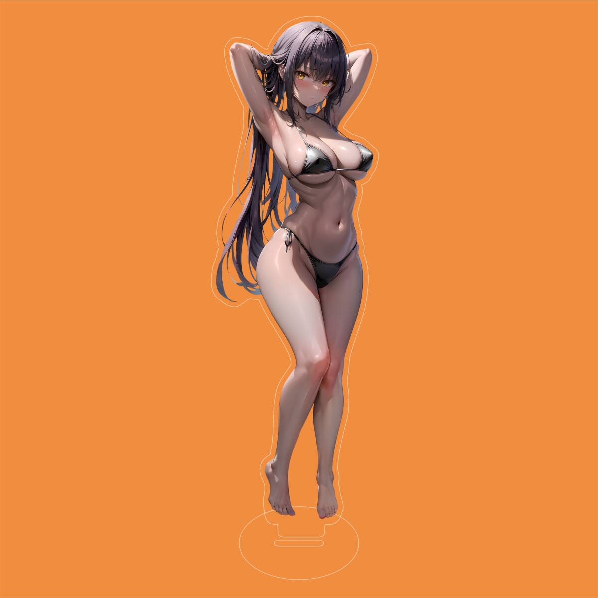  angle . chinese quince B508 new goods popular rare goods both sides printing acrylic fiber stand acrylic fiber figure 