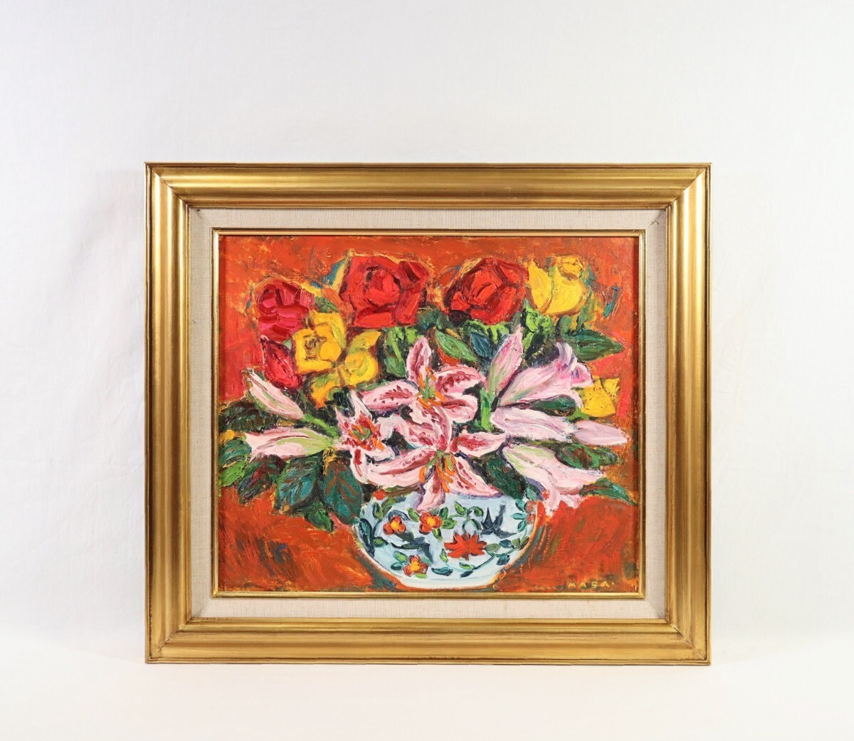 掛軸 小室翠雲 花鳥画賛 掛軸 小室翠雲 花鳥画賛