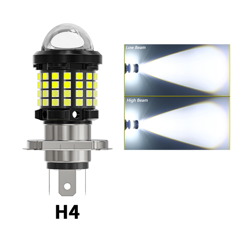 ヤマハ カワサキ スズキ バイクライト LED ヘッドライト電球 ハイロビームライト H4 白ランプ 12V 10000lm_画像7