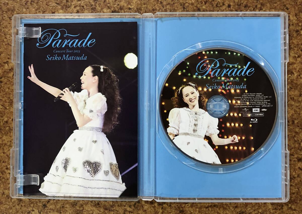  Matsuda Seiko Seiko Matsuda Concert Tour 2023 ~Parade~ at NIPPON BUDOKAN первый раз ограничение запись Blu-ray+ фото книжка воспроизведение 1 раз открытка имеется 