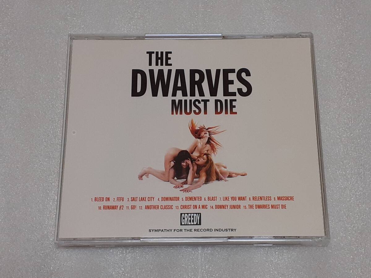 THE DWARVES/MUST DIE 輸入盤CD US PUNK GARAGE 04年作の画像3