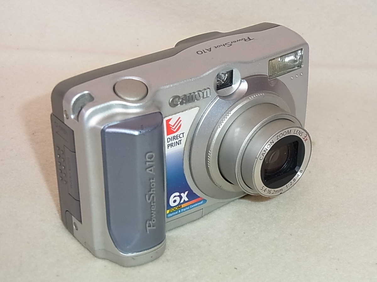Canon キヤノン PowerShot A10 デジタルカメラ 動作しますが 中古ジャンク扱い品_画像2