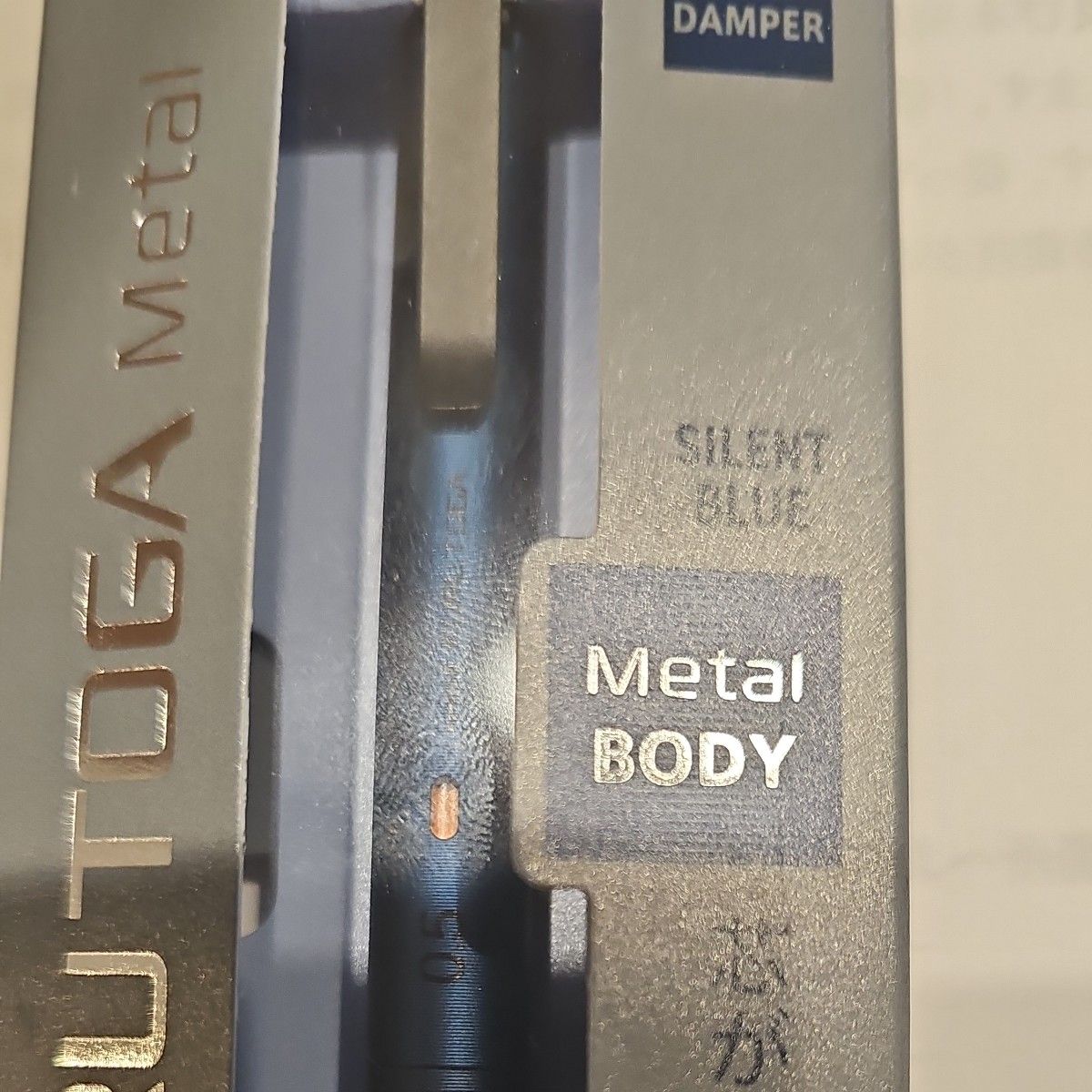 クルトガ メタル シャーペン （サイレントブルー） 0.5mm M5KH1P.10 KURUTOGA 三菱鉛筆 サイレントブルー