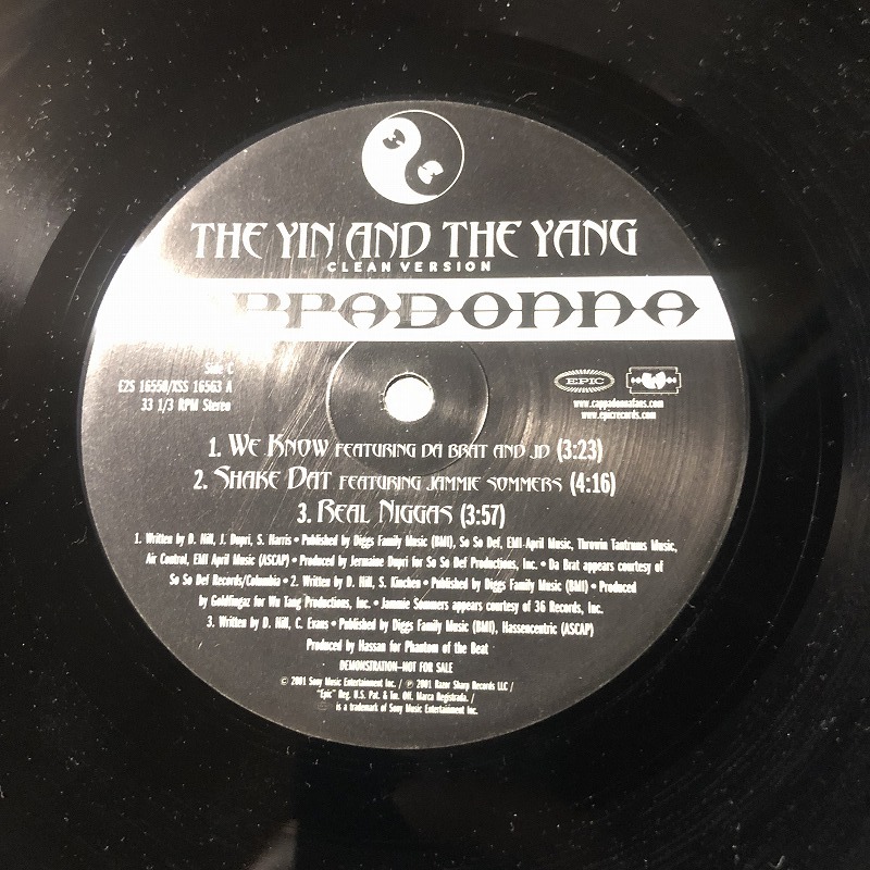 Cappadonna - The Yin And The Yang (Clean Version)　 (2 records) (B2)_画像4