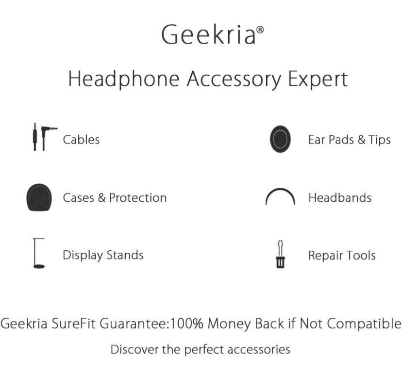 Geekria QuickFit イヤーパッド 互換性 パッド ビーツバイドクタ