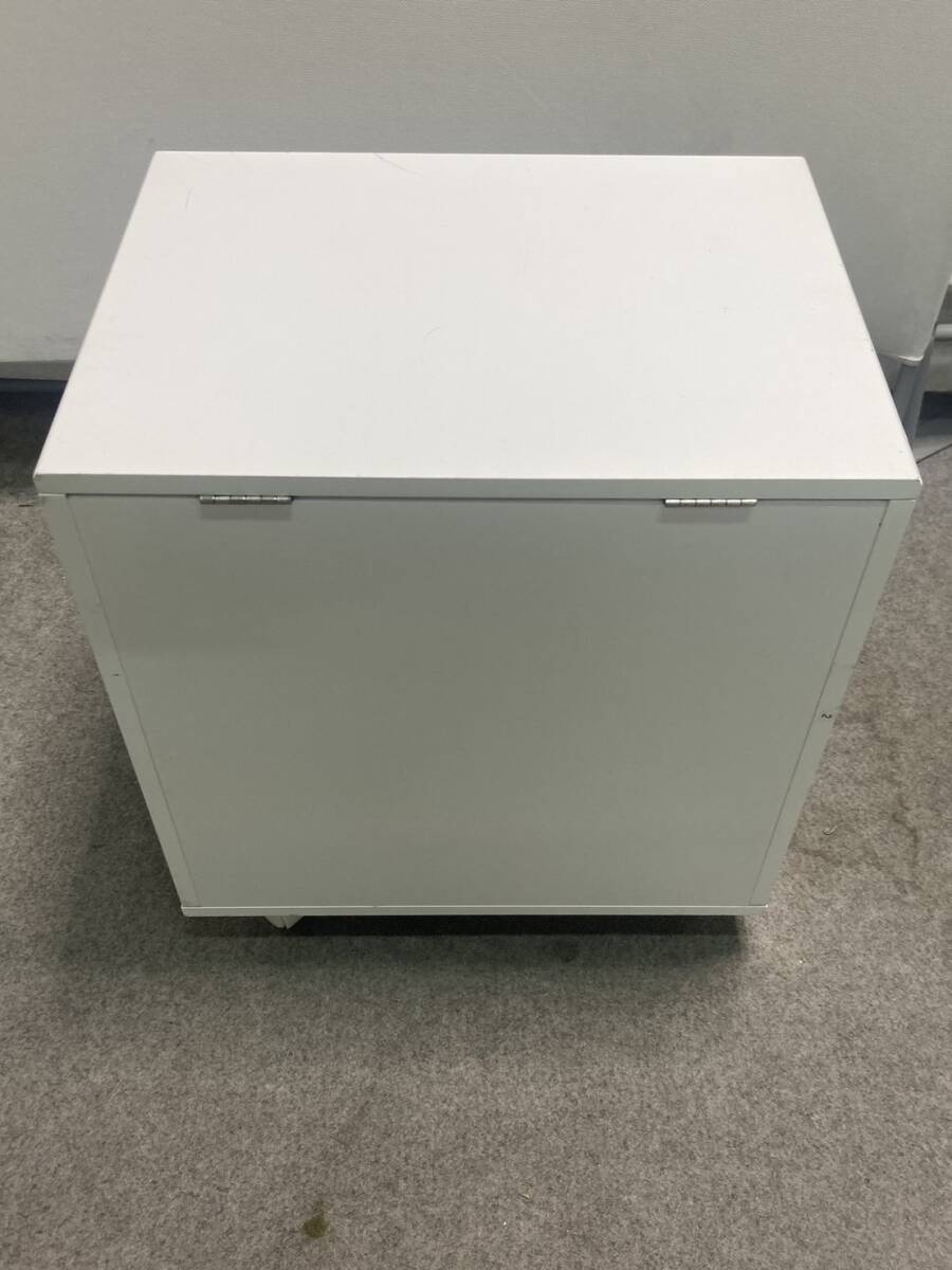 [ used ] Osaka pickup welcome dresser white specular pcs cosmetics storage drawer with casters dresser living private room [KTE2F011]