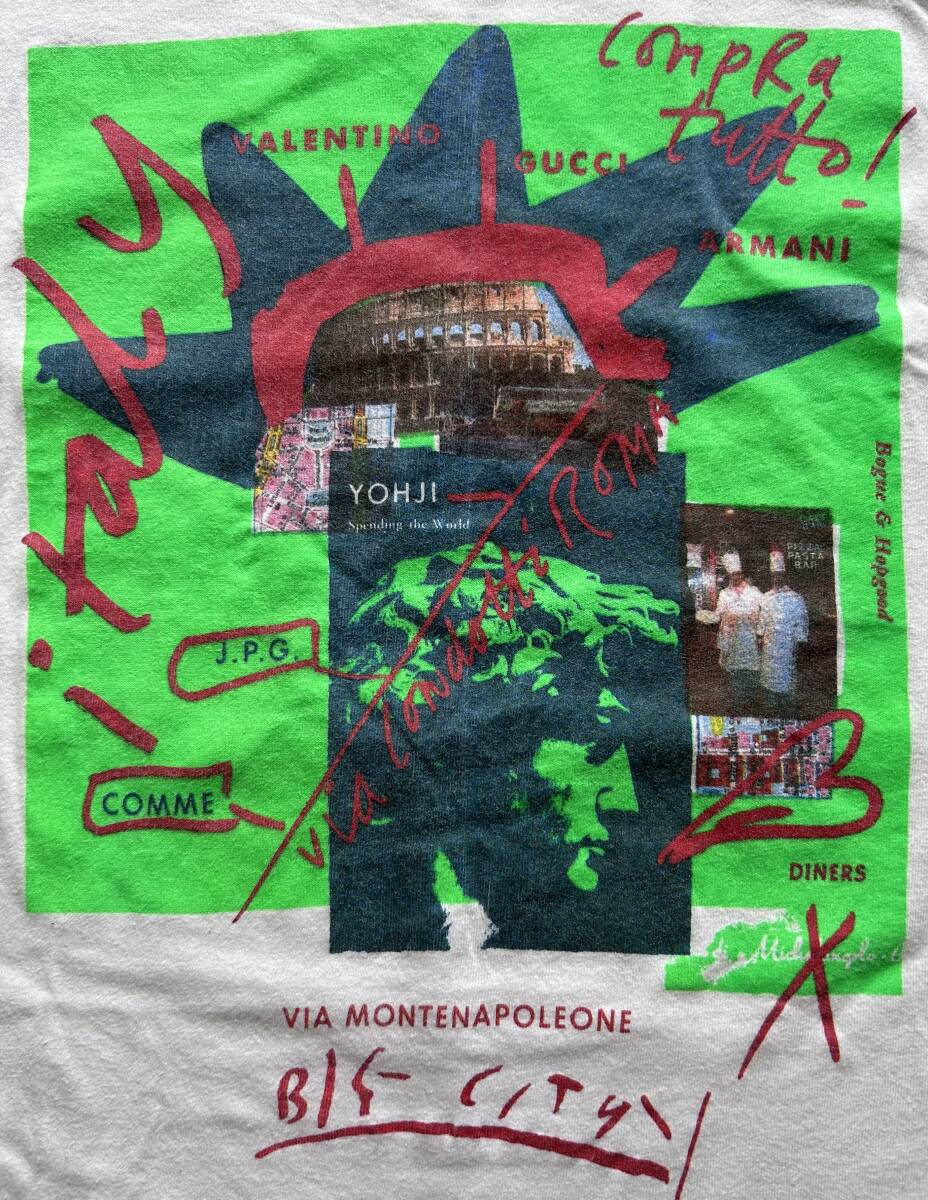 90's body rap London tシャツCG design art bruce weberフォトRichard avedon の画像2