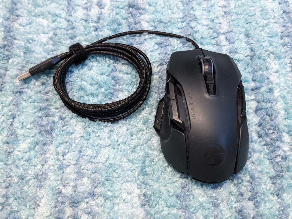 0605u0117 ROCCAT Kone AIMO Remastered USB-Age-ming мышь оптика тип Owl-Eye 16K боковой кнопка черный ROC-11-820-BK