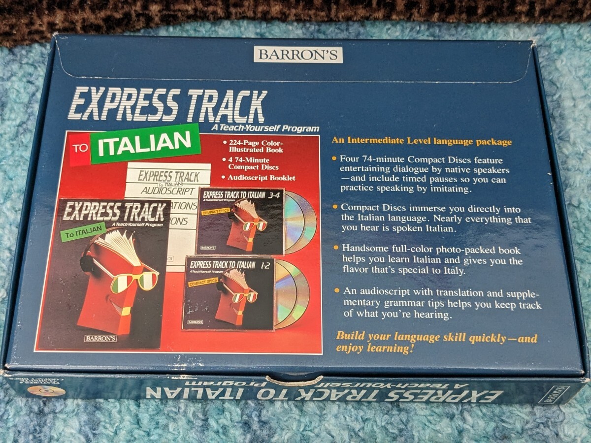 0605u0215　Express Track to Italian: A Teach-Yourself Program_画像3