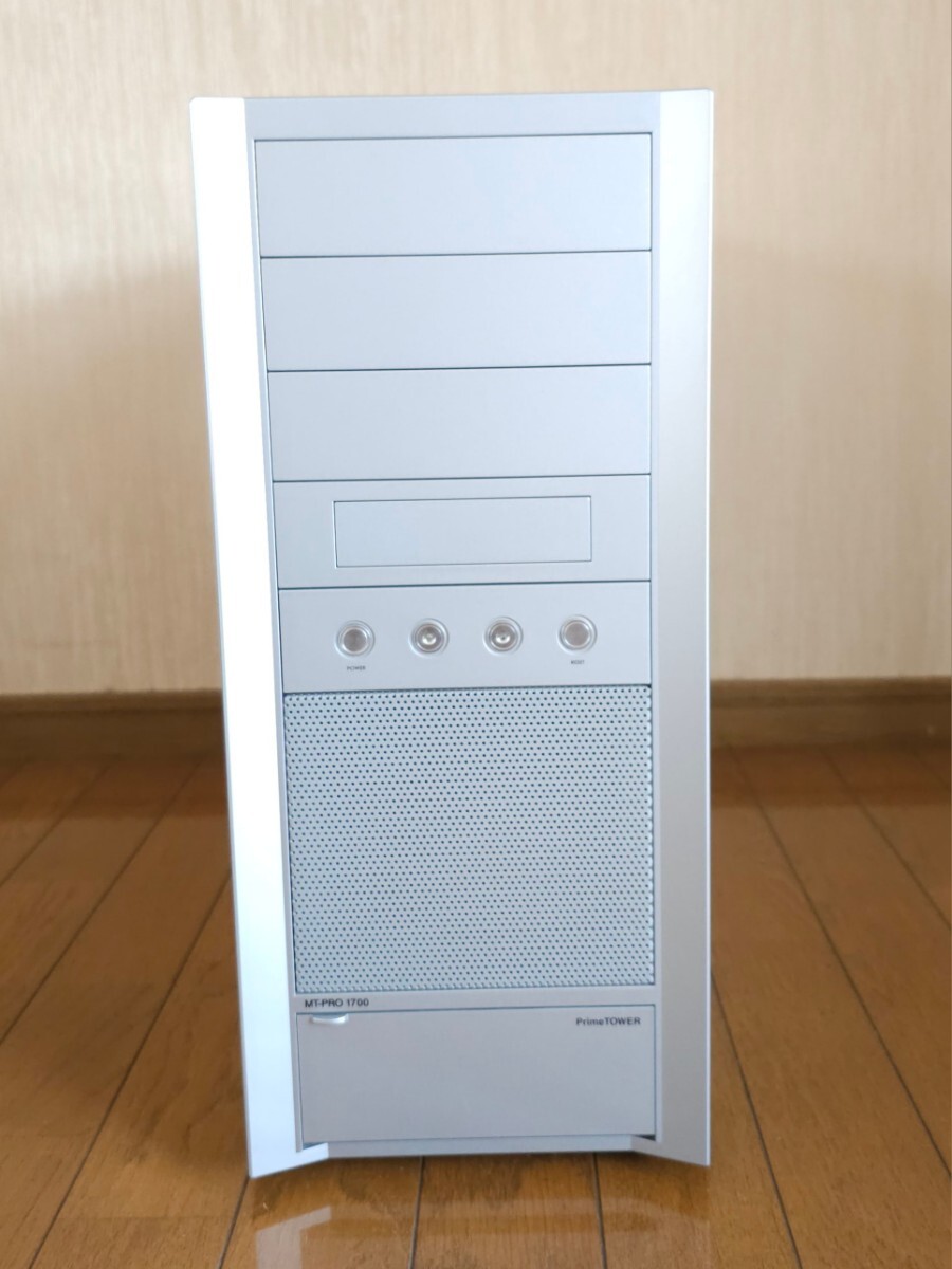 星野金属工業 Windy PC アルミ ケース 本体 MT-PRO1700 シルバー ミドルタワー型 日本製 デスクトップ パーツ＋HD3 HOLDERの画像2