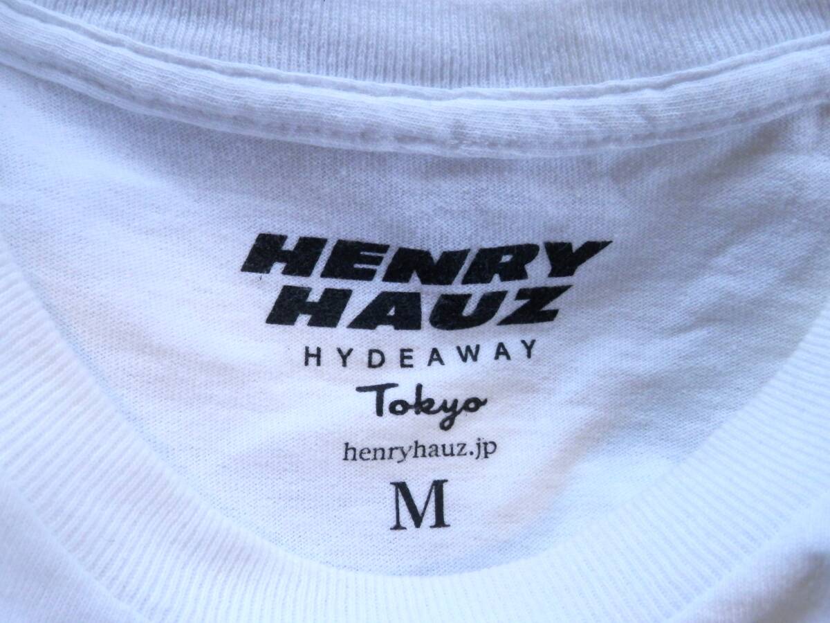 ROUGH AND RUGGED HENRY HAUZ× HIROTTON Tシャツ Mサイズ 白 ラフアンドラゲッド ヘンリーハウズ_画像6