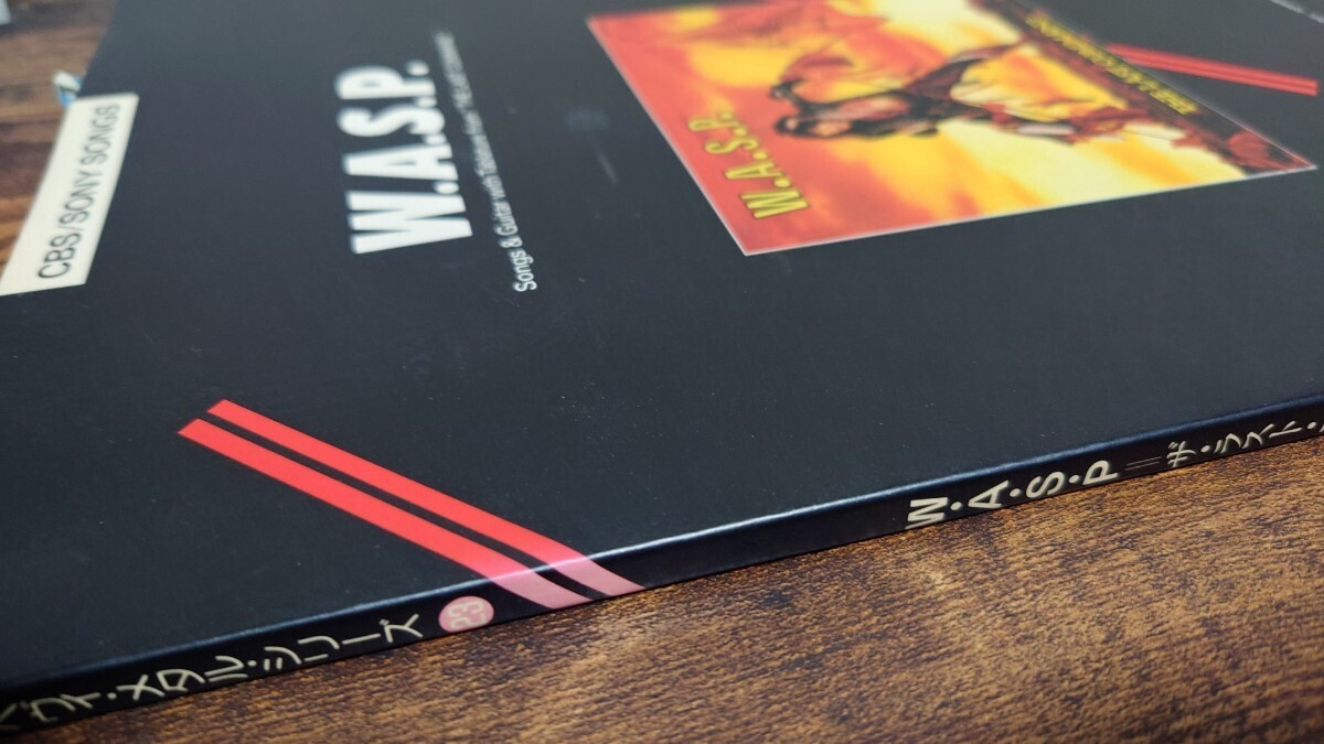 美品 ☆ W.A.S.P. ☆ ワスプ THE LAST COMMAND ギタースコア TAB 美品 ☆ W.A.S.P. ☆ ワスプ THE LAST COMMAND ギタースコア TAB