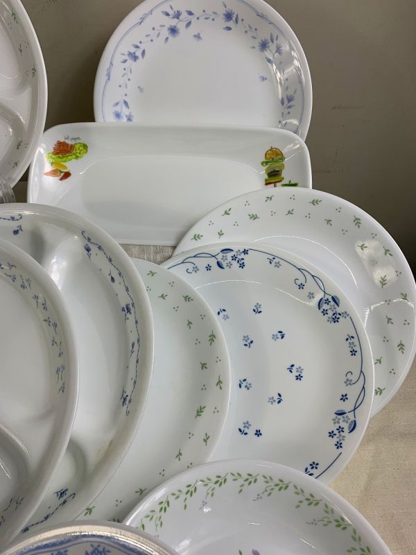 *GG58 tableware 25 point and more summarize ko rail crack difficult tableware large flat plate,3 division plate, small plate, salad bowl other *T