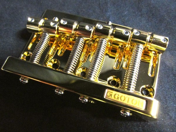 * new goods sale / the lowest price!*GOTOH|201B-4-GG* domestic production high quality high precision! 4 string Bass for Bridge goto-G/Gold/ Gold 