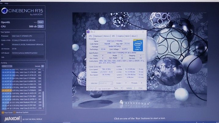 Intel Corei7-4702MQ 動作品