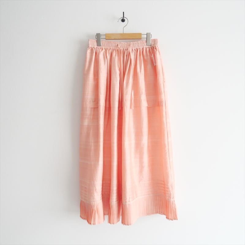 2023 / BUNON ブノン / Gather Tuck Skirt スカート L / BN2302 / 2401-0247の画像1