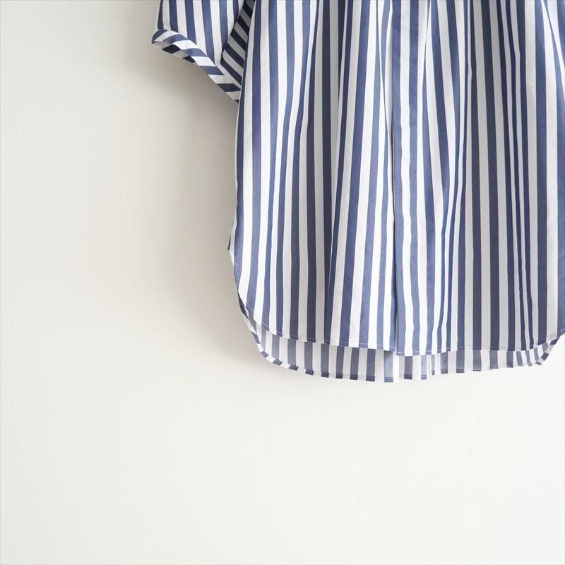 2023 / HYKE ハイク / T/C STRIPED BALLOON SLEEVE BLOUSE ブラウス 1 / 231-15190 / 2310-0394_画像3