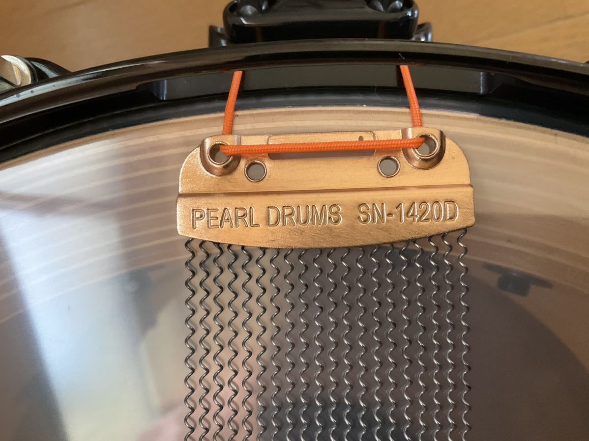 Pearl パール スネアドラム リファレンス超極厚シェル14“x6.5”RF1465S/C中古品_画像8