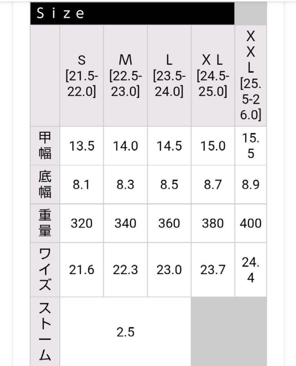 【未使用】サイドゴアスリッポン　M22.5-23.0 【リゲッタカヌー】