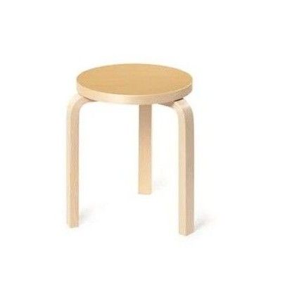 未使用 スコープ 別注 artek アルテック stool60 3本脚 リノリウム 無着色 アルテック クッキー完成品 スツール