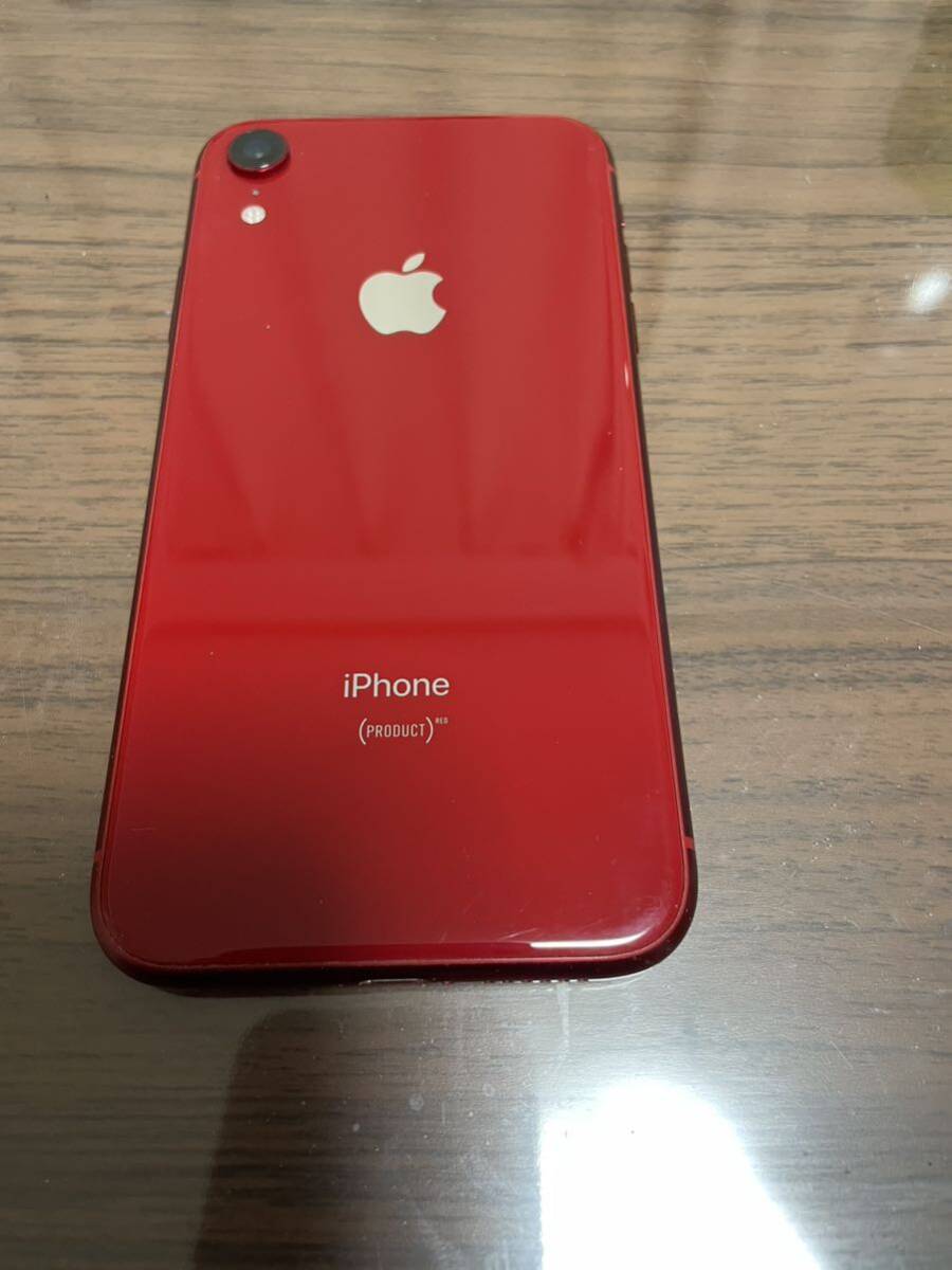 iPhone XR 128GB 日本仕様 物理デュアルSIM SIMフリー プロダクトレッド バッテリー85% 美品_画像6