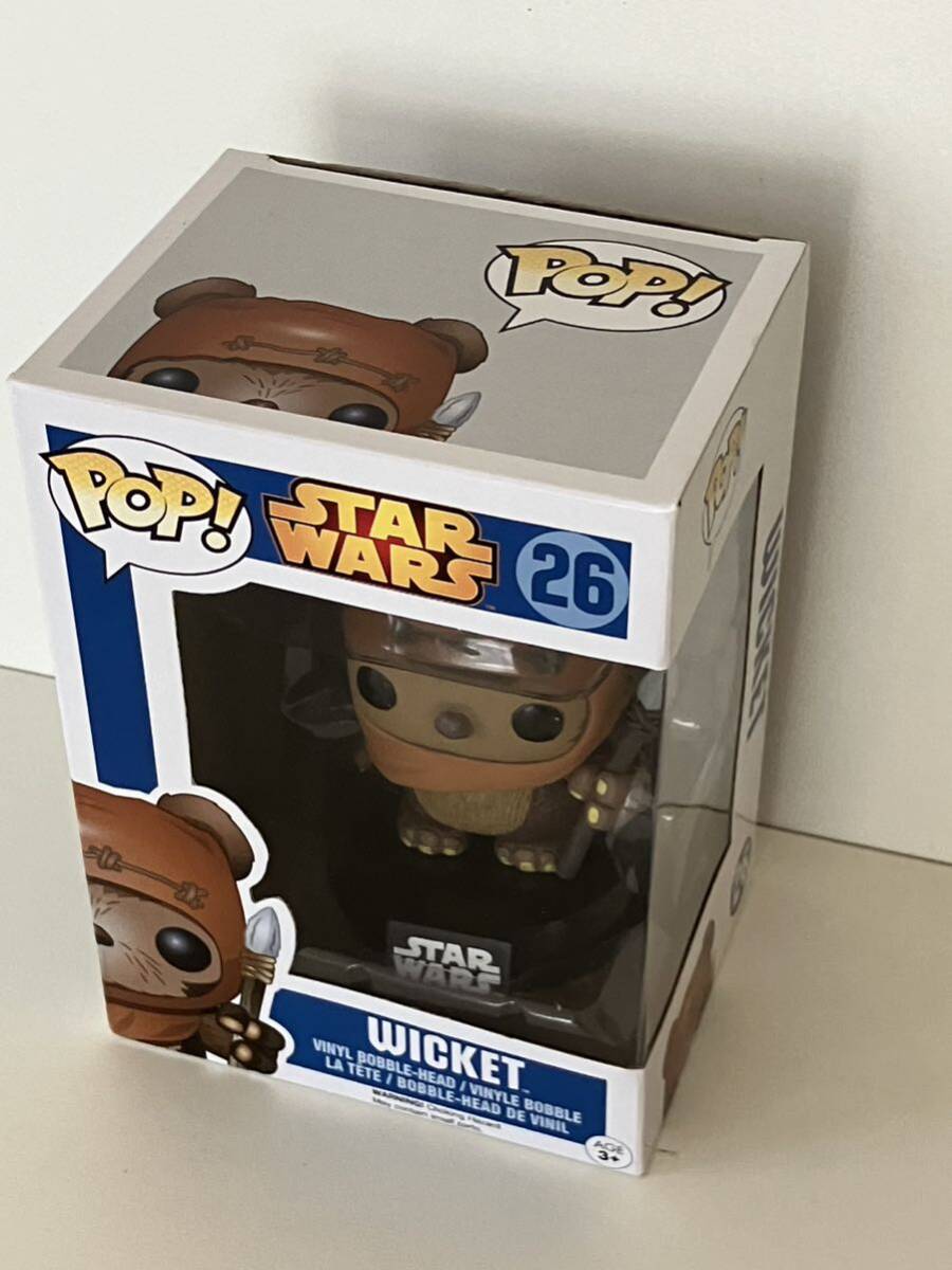 STAR WARS(スターウォーズ )/WICKET(ウィケット)/バブルヘッド・ボビングヘッド/フィギュア/POP!/FUNKO (ファンコ)/イウォーク_画像3