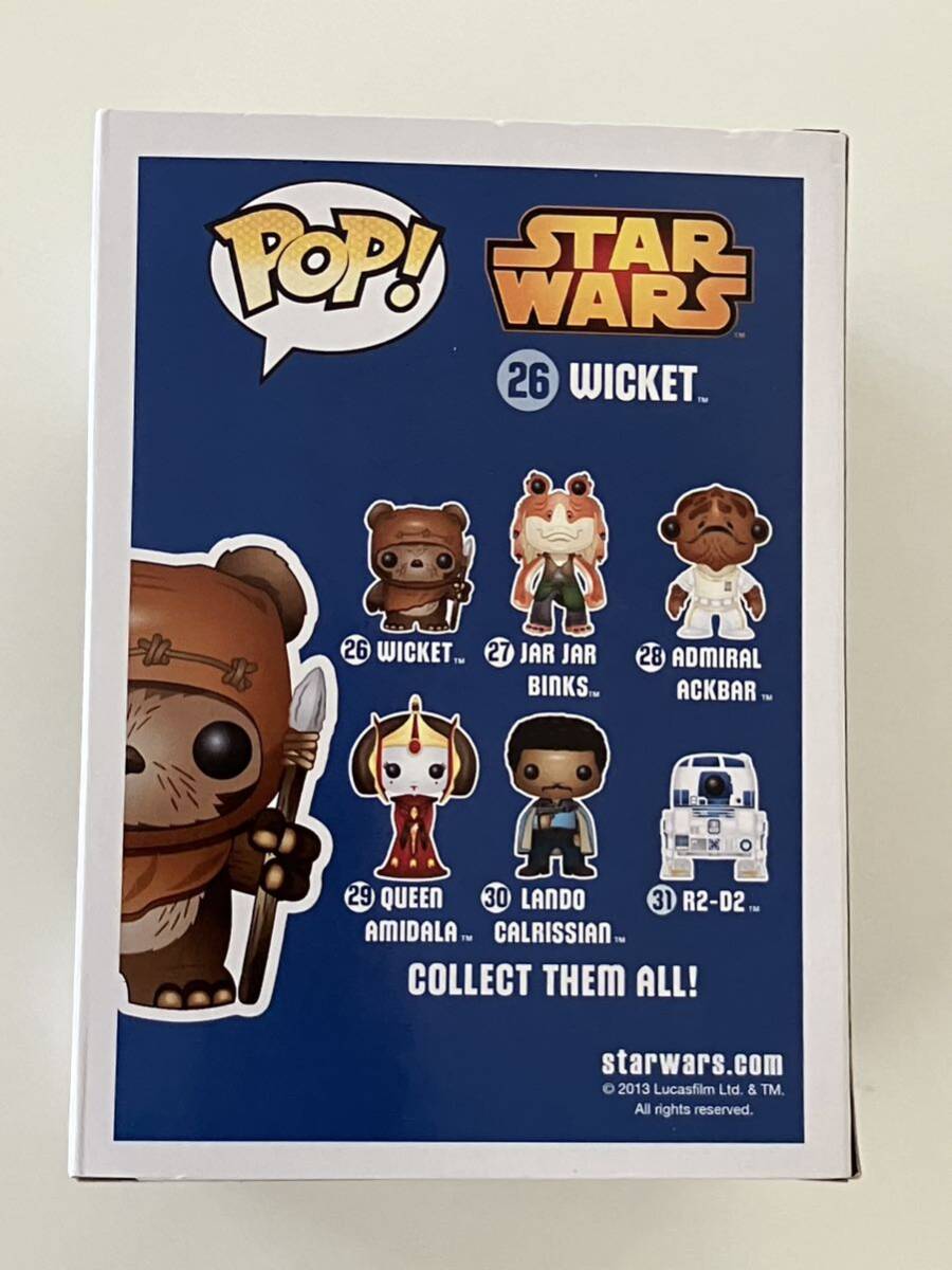 STAR WARS(スターウォーズ )/WICKET(ウィケット)/バブルヘッド・ボビングヘッド/フィギュア/POP!/FUNKO (ファンコ)/イウォーク_画像5