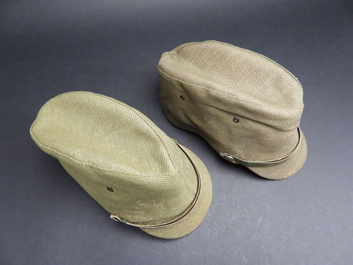 旧日本軍 夏帽 陸軍 昭和帽子 の画像2