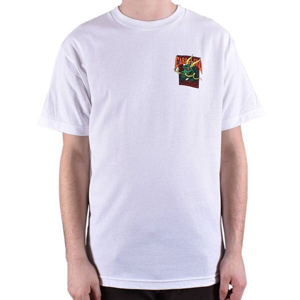 Powell Peralta (パウエル) Tシャツ Steve Caballero Street Dragon T-Shirt White ホワイト (L) 80年代 キャバレロドラゴン 復刻 SK8_画像1