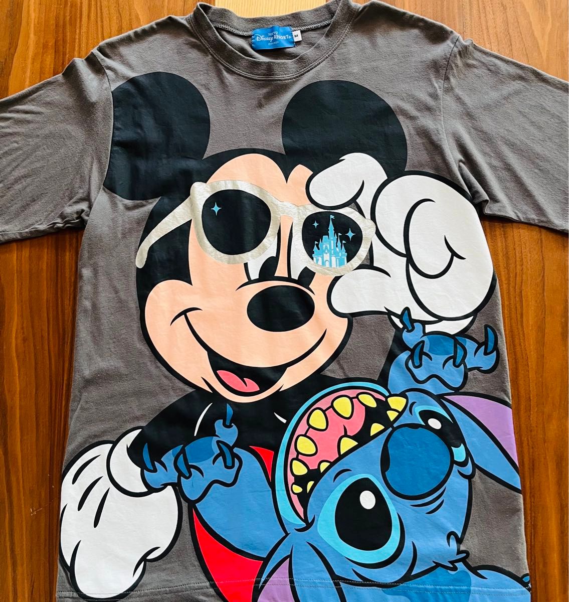 東京ディズニーリゾート限定 ミッキーとスティッチ プリントT 東京ディズニーリゾート限定 ミッキーとスティッチ プリントT