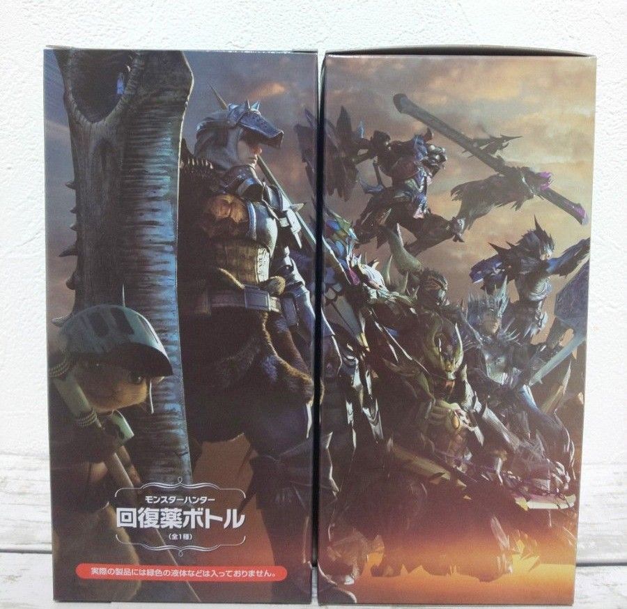 モンスターハンター 回復薬ボトル 2本 20thパッケージ カプコン モンスターハンター 回復薬ボトル 2本 20thパッケージ カプコン