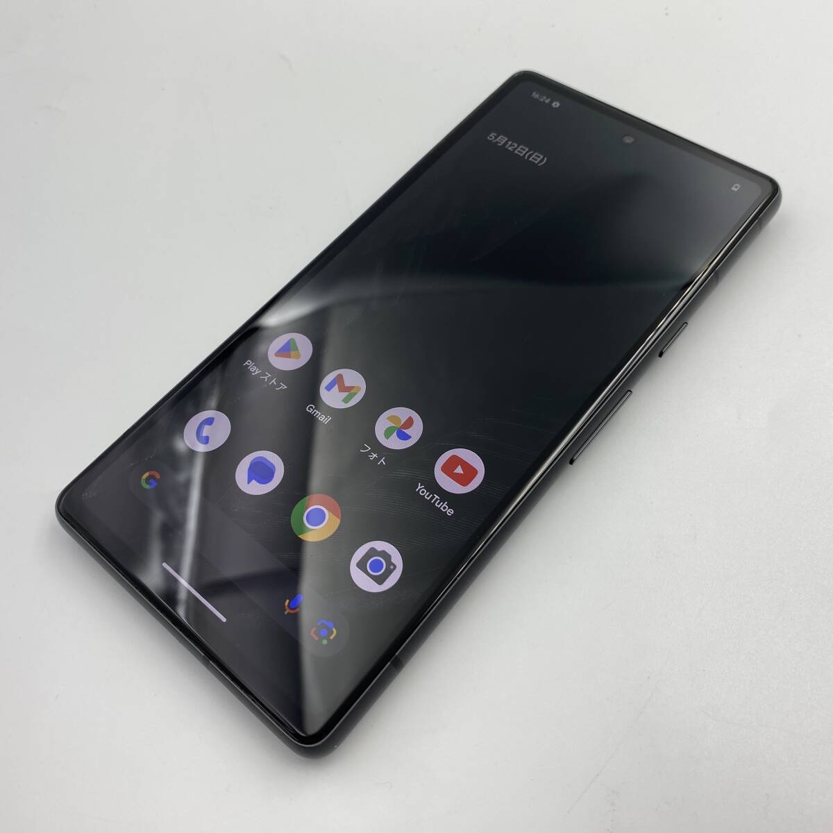 【中古】au Google Pixel7a 128GB チャコール 判定〇 SIMロック解除済み SIMフリー GA03694_画像1