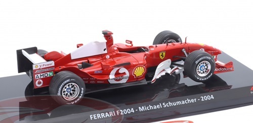 PremiumCollectibles　1/24　フェラーリ・F2004　#1　M．シューマッハ　2004　チャンピオン_画像2