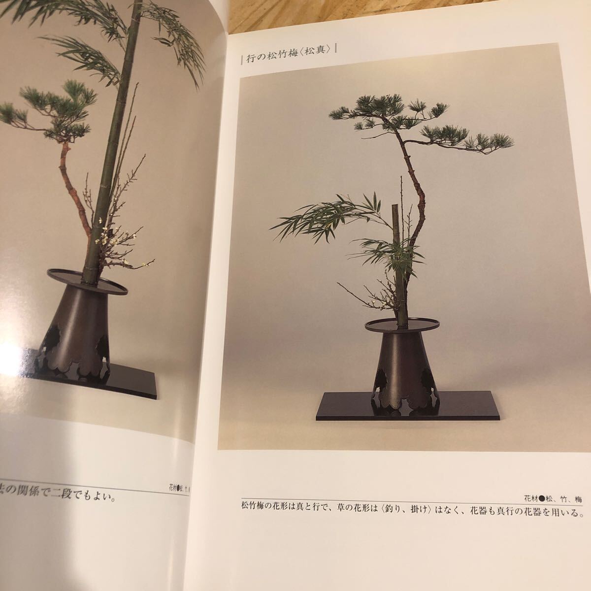 草笛 池坊生花研究 伝花・変化形 柴田英雄/著 日本華道社_画像4