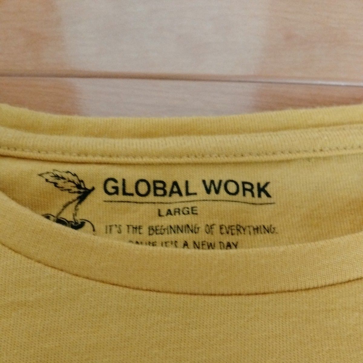 GLOBAL WORK　160cm　L　フリルTシャツ