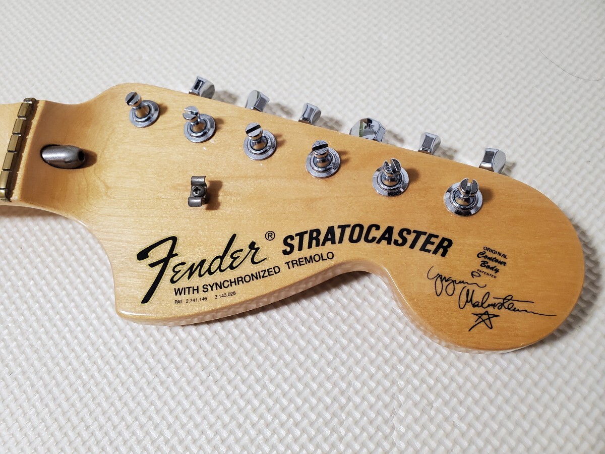 FENDER USA Yngwie Malmsteen ストラトキャスター イングヴェイ スキャロップ ネック_画像2