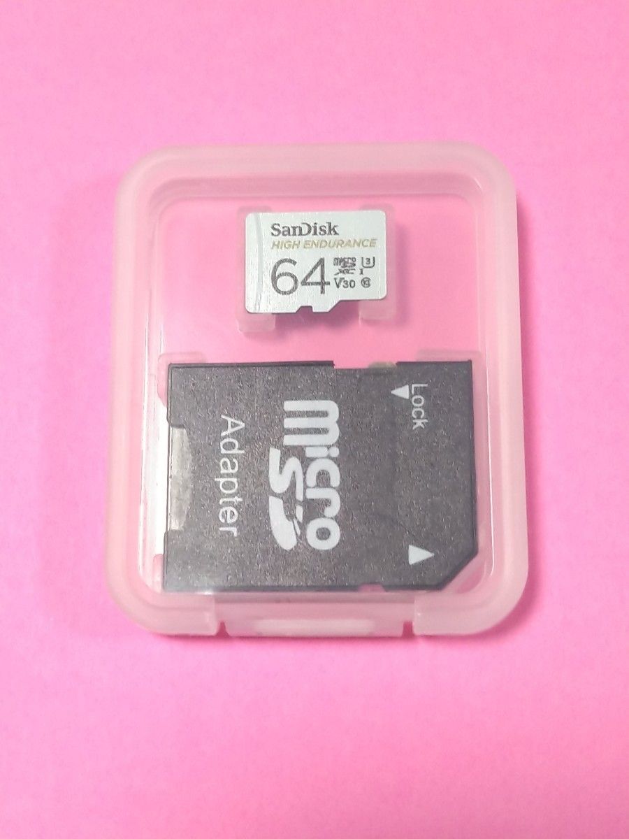  #トヨタ純正ドライブレコーダー #DRT-H68A用 #microSD #64GB #SanDisk # HIGH_ENDURA