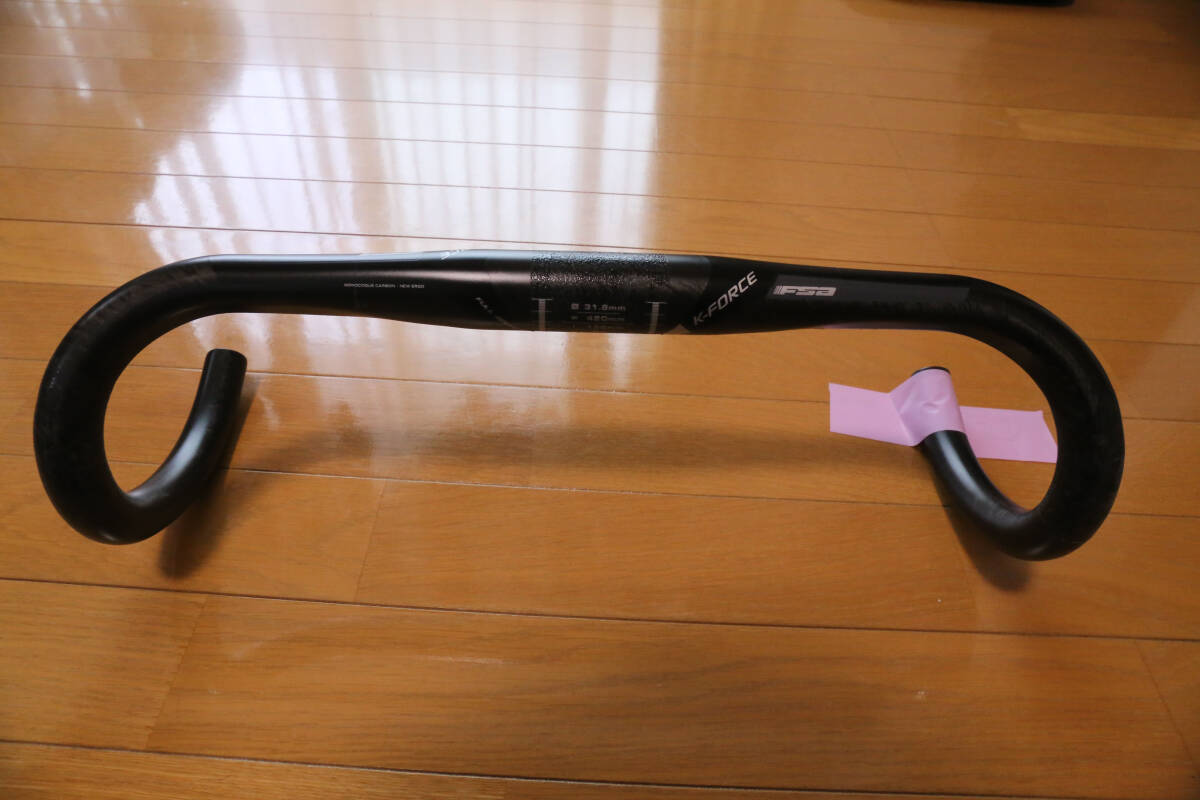 FSA K-force カーボンハンドル 420㎜ 【中古】