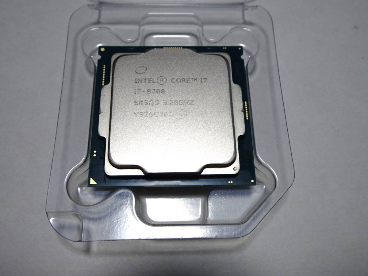 3 Intel CPU Corei7-8700 3.20GHZ LGA1151 動作確認済