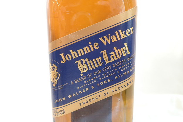 5044[M]箱付◆未開栓古酒◆Johnnie Walker/ジョニーウォーカー/BLUE LABEL/ブルーラベル/スコッチ/ウイスキー/750ml/43%/まとめて 3本の画像6